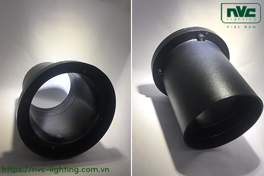 NELED4204 13.5W - Đèn LED âm đất chiếu rọi, mặt inox 316, kính cường lực 8mm, chip Cree, Ø60mm, góc chiếu 20°, 35° và 45° IP67