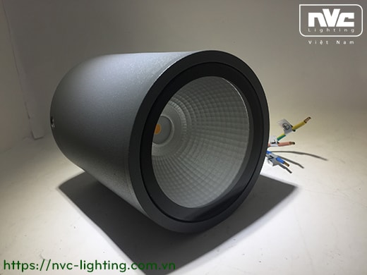 NLEDM3301 8W, NLEDM3302 12W - Đèn LED downlight lắp nổi thân nhôm đúc