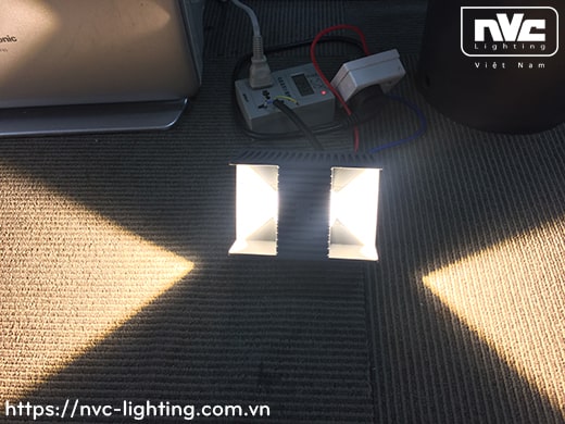NWLED3515 7W NWLED3516 14W - Đèn LED surface wall light gắn tường IP54 45° mặt vuông, chiếu 1 đầu hoặc 2 đầu, chip CREE, thân nhôm đúc, kính cường lực trong