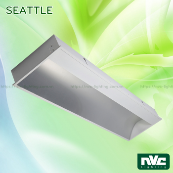 SEATTLE NSE* - Đèn LED panel chiếu lệch và ẩn nguồn sáng chống chói, thân vỏ thép sơn tĩnh điện chống gỉ