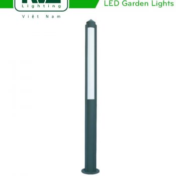 NG019 NGF019 3x28W T5 - Đèn cột sân vườn cao 2.5m, IP55, thân bằng hợp kim nhôm đúc cao cấp phủ sơn tĩnh điện chống ăn mòn, khuếch tán PMMA độ bền cao, có khả năng chống tia cực tím, chống chói
