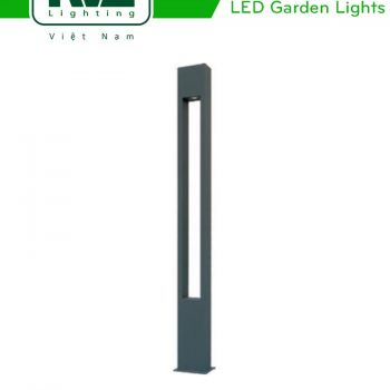 NG303 NGM303 IP55 - Đèn cột sân vườn chiếu cây cao 3m, dùng bóng metal chân cắm/đui gài 70W/150W, thân hợp kim nhôm đúc cao cấp phủ sơn tĩnh điện chống ăn mòn, ánh sáng phát ra từ đỉnh đèn với độ phản xạ cao
