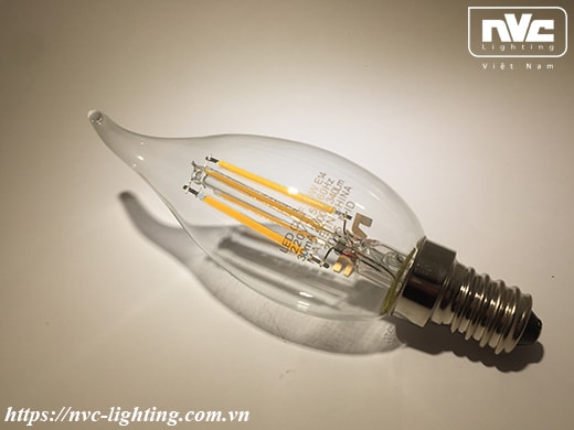 Bóng đèn LED nến CLLF 3.5W NVC Lighting