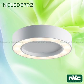 NCLED5791 NCLED5792 - Đèn LED ốp nổi chống côn trùng, IP54, nhôm đúc nguyên khối, chip Cree 25W