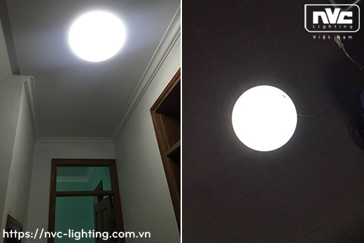 NPXLED1006 – Đèn LED ốp trần nổi ban công, mặt nhựa dẻo, độ xuyên sáng lên đến 90%