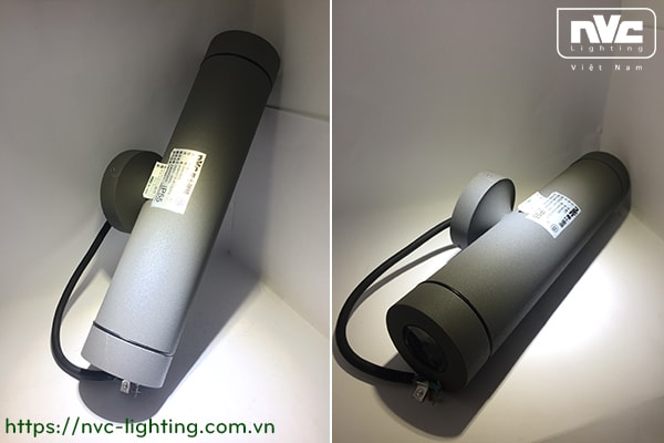 NWH013 - Đèn LED gắn tường chiếu sáng 2 đầu tròn hoặc vuông IP55, thân hợp kim nhôm đúc phủ sơn tĩnh điện chống ăn mòn, mặt kính chống ẩm gắn silicon kín nước, ốc vít inox 304 chống han gỉ