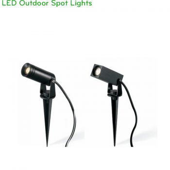 NSP183 NSP187 3W - Đèn LED cắm cỏ rọi cây IP65, 120 lumens, Ra > 80, AC220V-240V hoặc DC12V/24V, góc chiếu sáng 10/20/30 độ