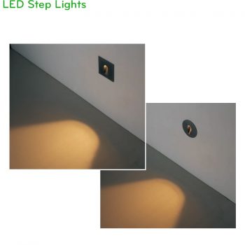 DL041 DL042 1W – Đèn LED dẫn hướng hoặc lắp chân cầu thang, IP65 dùng ngoài trời, Ra > 80, độ sáng 70 lumen