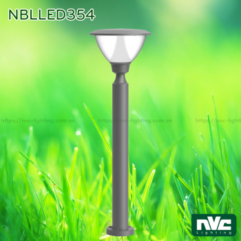 NBLLED354 8W – Đèn trụ sân vườn Bollards Lighting IP54, cao 800mm, quang thông 640 lumens, CRI 70, PF 0.9, dải điện áp 110V-240V