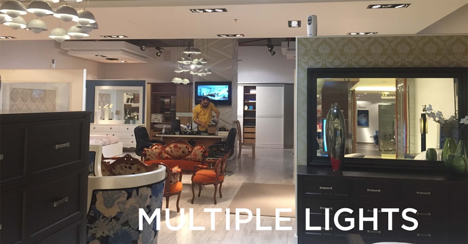 Đèn LED multiple downlight NVC - Đèn chiếu sáng nội thất độc đáo