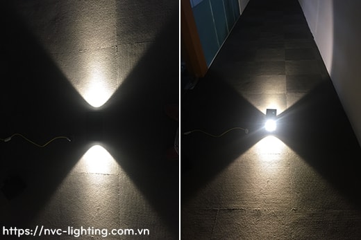 NWA255 COB 12W, NWA256 COB 2x12W – Đèn LED gắn tường ngoài trời thân vuông, chất lượng ánh sáng Ra > 90, độ sáng 900lm & 1800lm, IP65