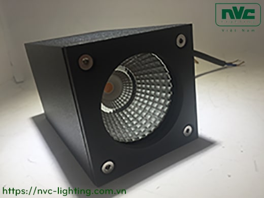 NWA253 COB 6W, NWA254 COB 2x6W – Đèn LED gắn tường ngoài trời thân vuông, chất lượng ánh sáng Ra 90, độ sáng 430lm 860lm, IP65