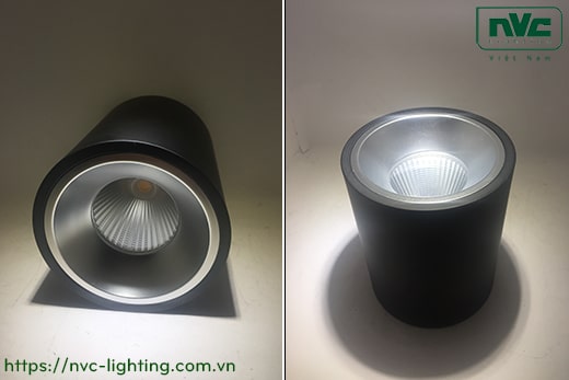 NDLLED928* – Đèn LED downlight lắp nổi COB nguyên khối, công suất 9W 15W 24W 35W, mặt kính lõm, chóa phản quang