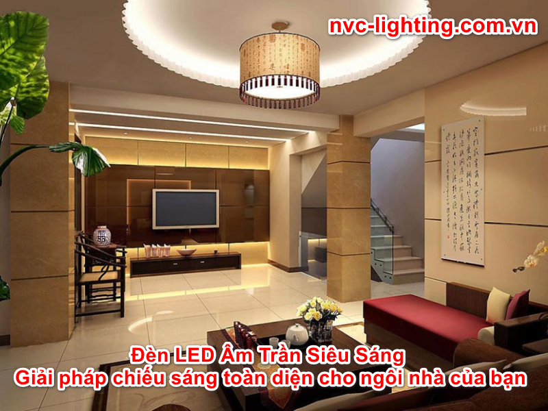 Đèn LED Âm Trần Siêu Sáng: Giải pháp chiếu sáng toàn diện cho ngôi ...